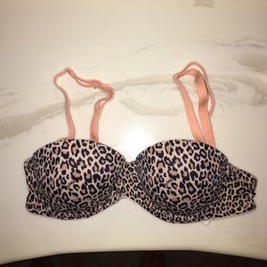Pink Push Up Bra