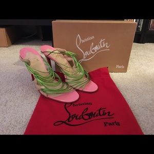 Christian Louboutin multi strap sandals