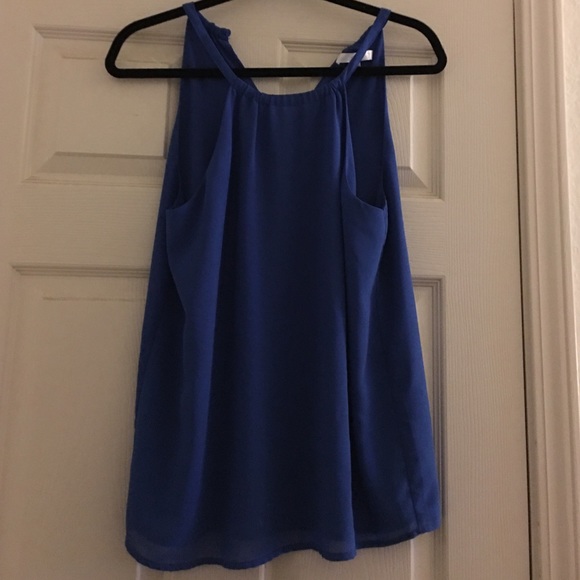 Royal blue blouse - Picture 1 of 4