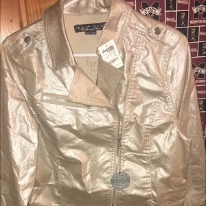 Gold jacket brand new with tags
