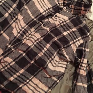 Black and Pink flannel