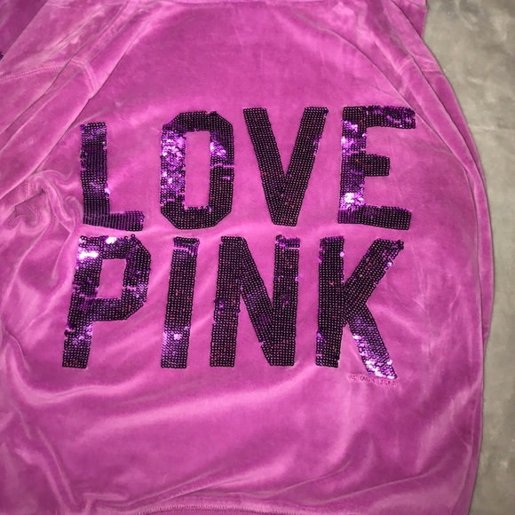Pink hoodie