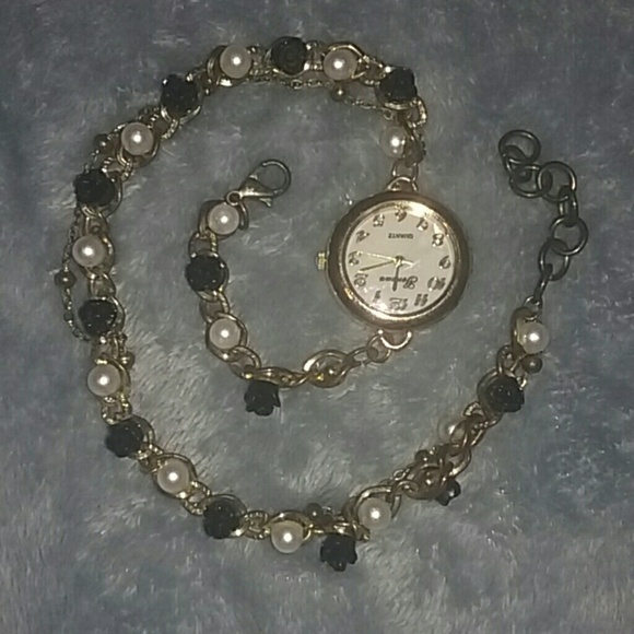 Wrap around wrist watch