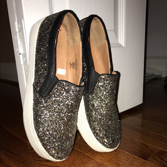 Mossimo Supply Co. Shoes - Mossimo Sparkle Platform Slider
