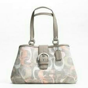 Coach Bag Muti Pocket Satchel Shoulder Bag