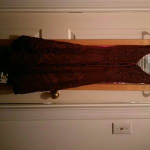 Brown dress
