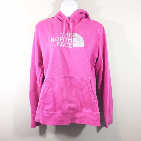 The North Face Tops - The North Face Pink Half Dome Hoodie