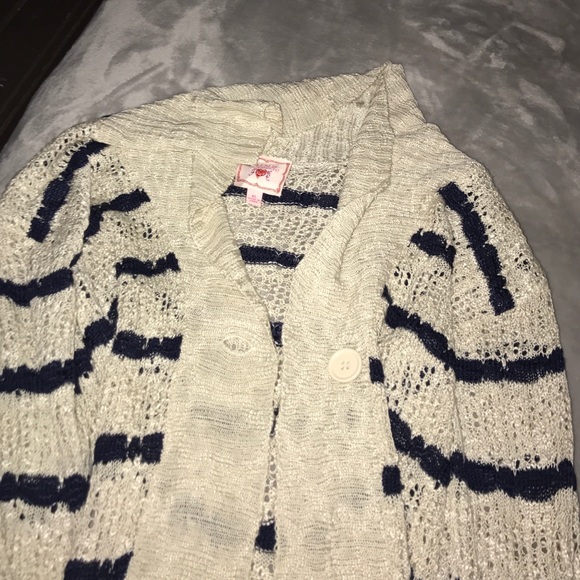 Striped cardigan