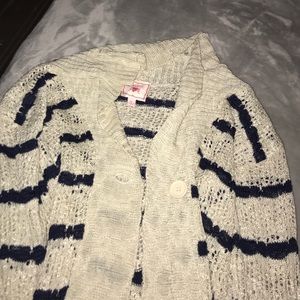 Striped cardigan