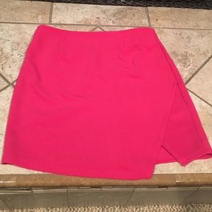 Hot Pink Mini Skirt
