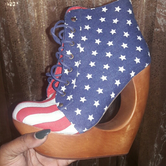 Jeffrey campbell wedge heels