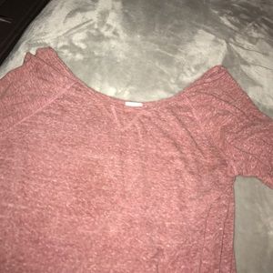 Quarter sleeve sweater