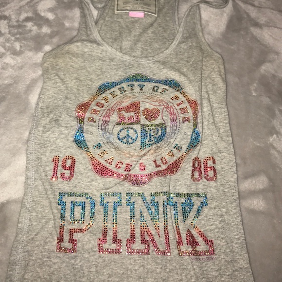 Pink tank top