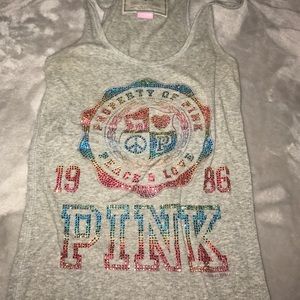 Pink tank top