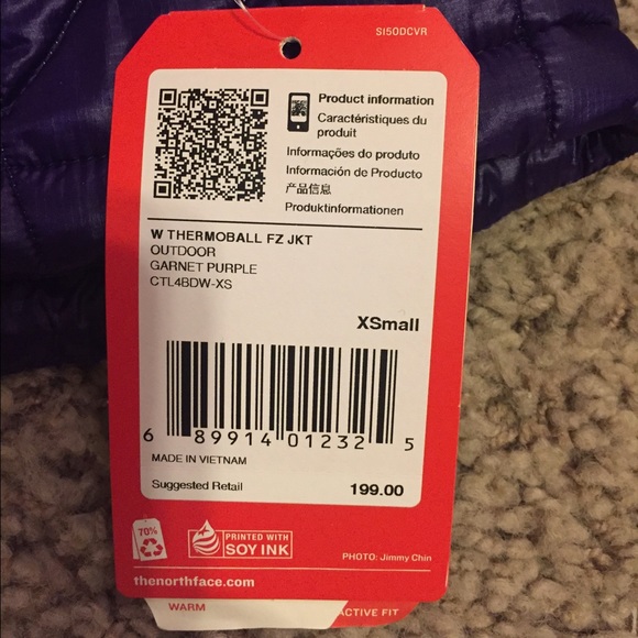 The North Face Jackets & Coats - NWT The North Face Thermoball Full Zip Jacket XS The North Face Jackets & Coats - NWT The North Face Thermoball Full Zip Jacket XS