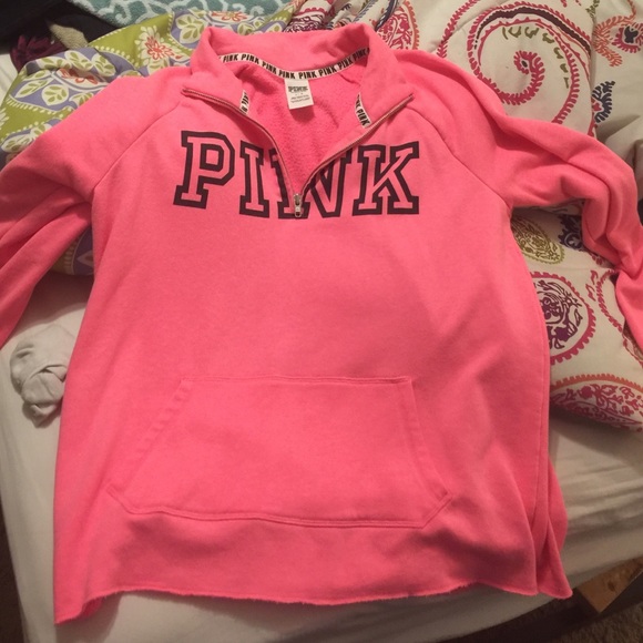 Pink half zip - Picture 1 of 4