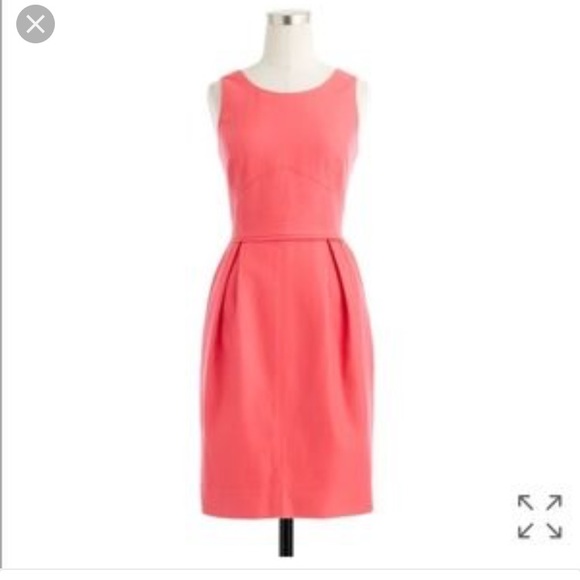 J crew coral dress Clearance