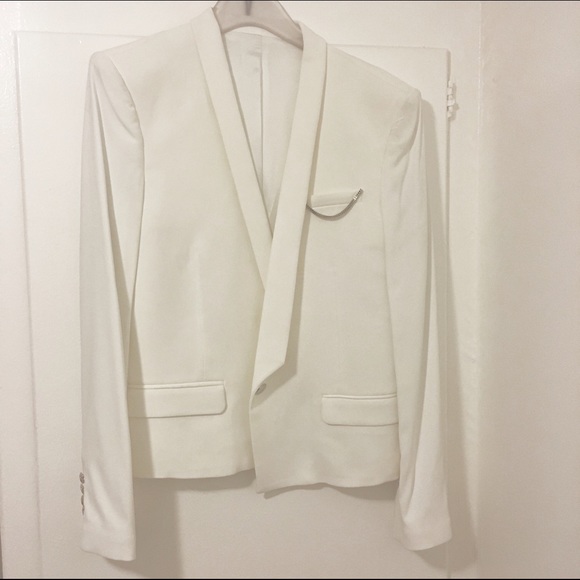 The Kooples ivory crepe blazer NWT - Picture 2 of 3