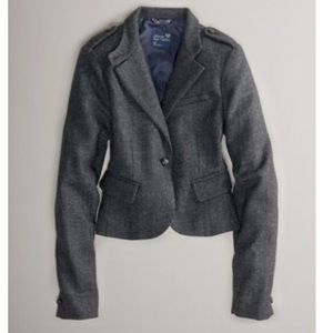 American Eagle tweed-style blazer