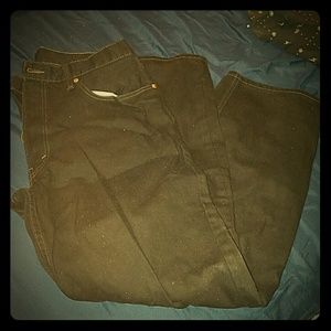 Levi 550 36 w 34 l black jeans