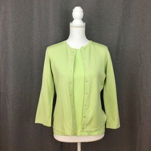 Lilly Pulitzer Green Cardigan Set 🍀