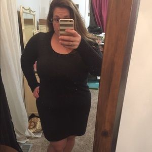 Calvin Klein charcoal Sweater Dress