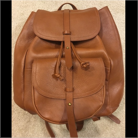 Madewell Handbags - Madewell leather backpack new