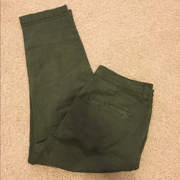 Green Madewell Ankle pants