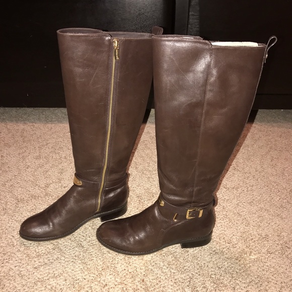 Womens MICHAEL Michael Kors Arley Riding Boots