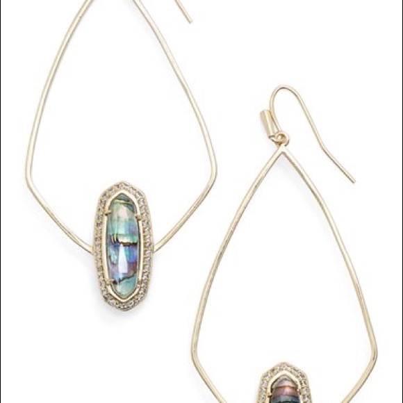 Kendra Scott Jewelry - NWT Kendra Scott Arianna Abalone & Gold Very HTF😊