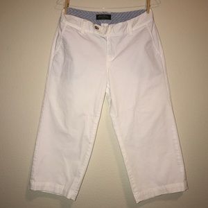 Eddie Bauer White Capris