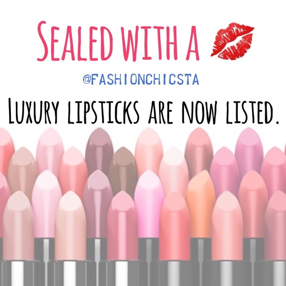 Luxury Lipsticks have landed at fashionCHICsta!