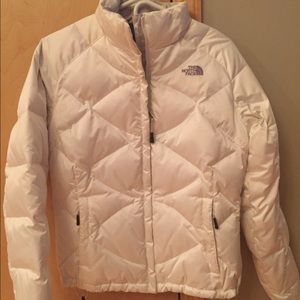 White North Face Winter Jacket