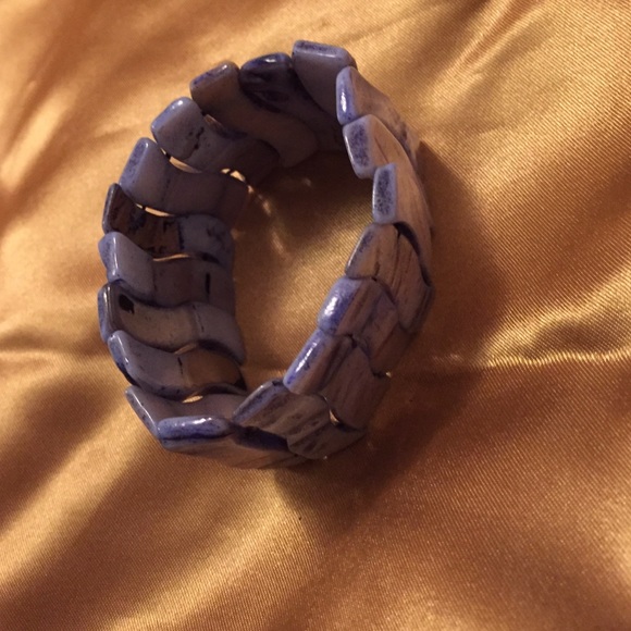 Imported polished Stone Bracelet - Picture 2 of 2