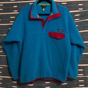 Blue Men's Small Patagonia Fleece Pullover