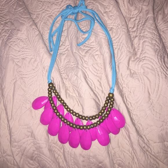 Adjustable Rope tie medium length necklace