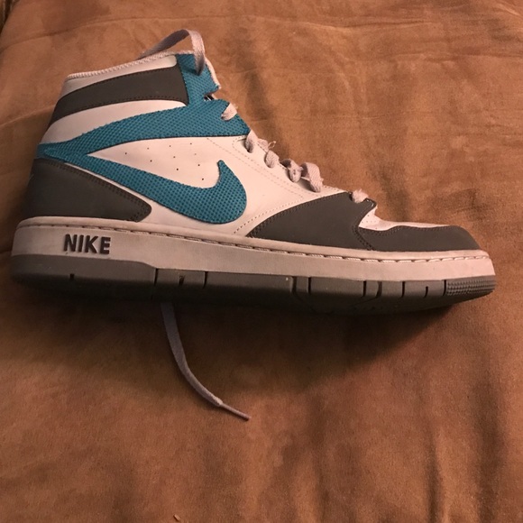 nike prestige iv high 9740 teal wolf