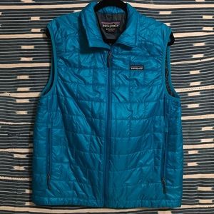 Blue Men's Patagonia 'Nano Puff' Vest