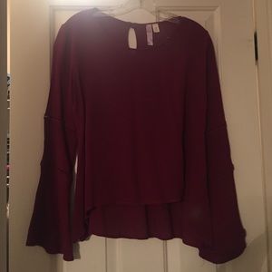 Maroon Top