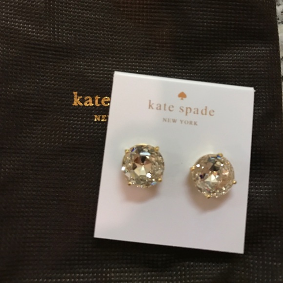 kate spade Jewelry - Kate spade clear earrings