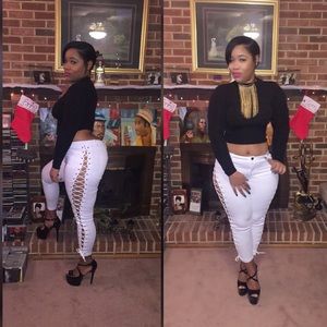 Black Turtle Neck top