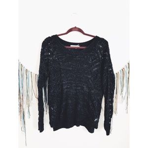 Staring at Stars Black knit sweater