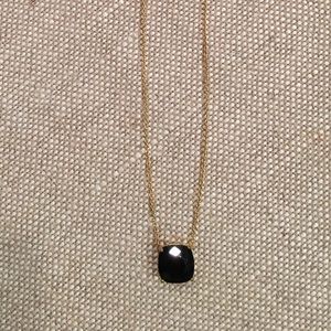 Kate Spade Black Pendant Necklace