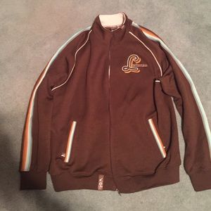 Lrg zip up collar jacket