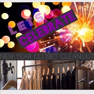 ✨Happy New Year! Closet Cleaning! ✨