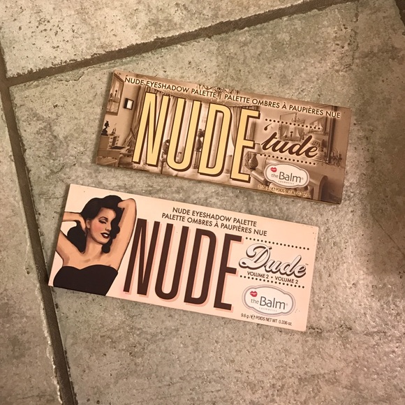 The Balm Cosmetics Nude'Tude and Nude Dude Bundle