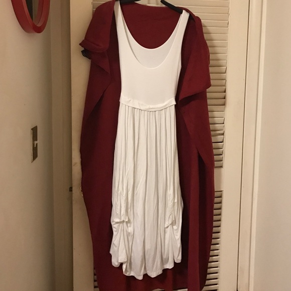 Italian white summer dress