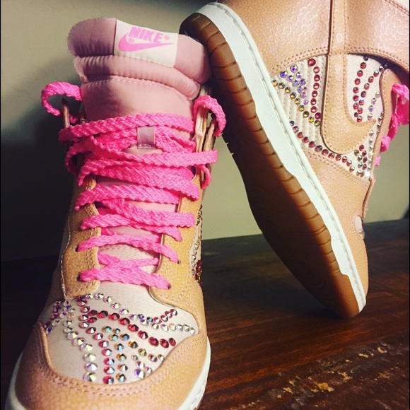 Crystaled Highdunks - Picture 2 of 3