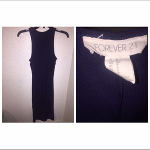 Navy blue sun dress