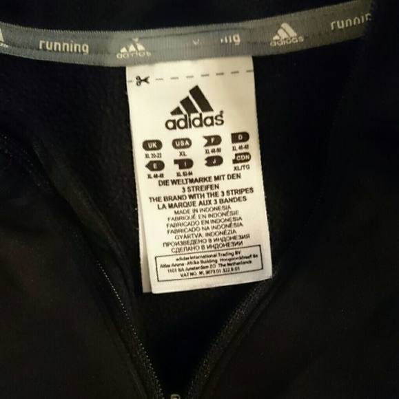 SOLD Adidas Response Half Zip Running Jacket - Picture 2 of 3